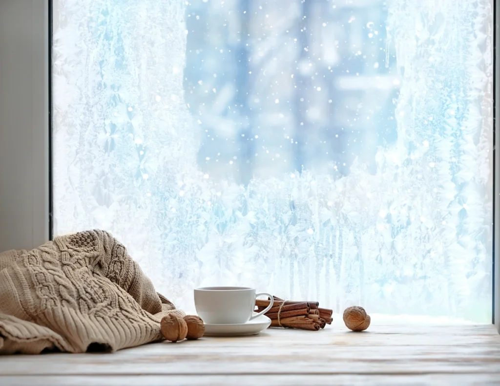 Why New Blinds Can Trigger Ice on the Inside of a Window Why New Blinds Can Trigger Ice on the Inside of a Window